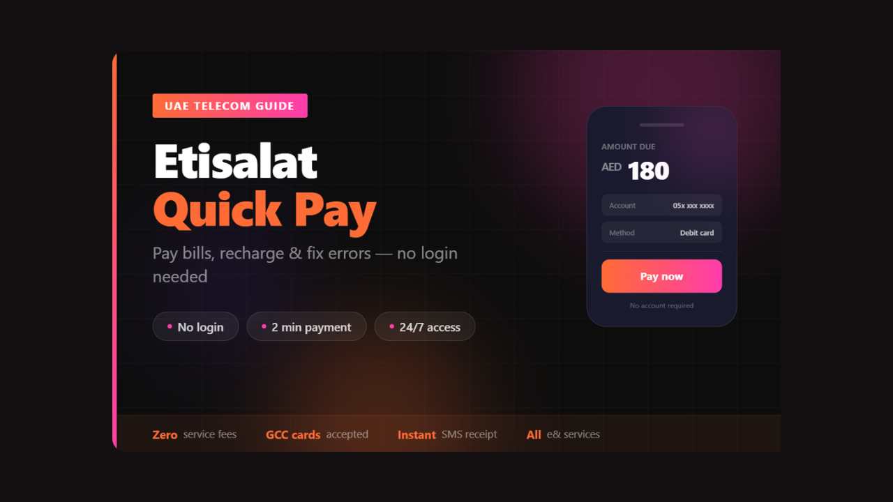 Etisalat Quick Pay