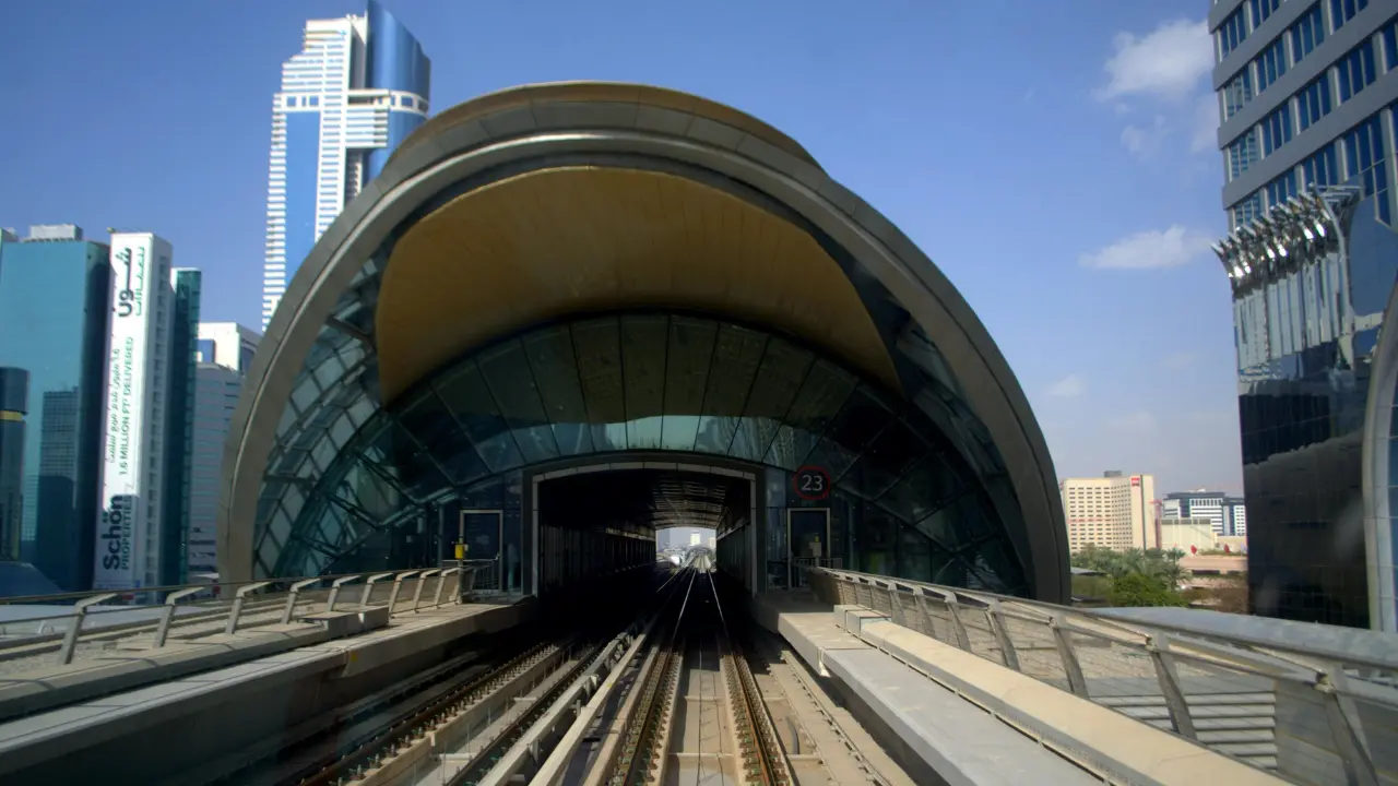 dubai metro station