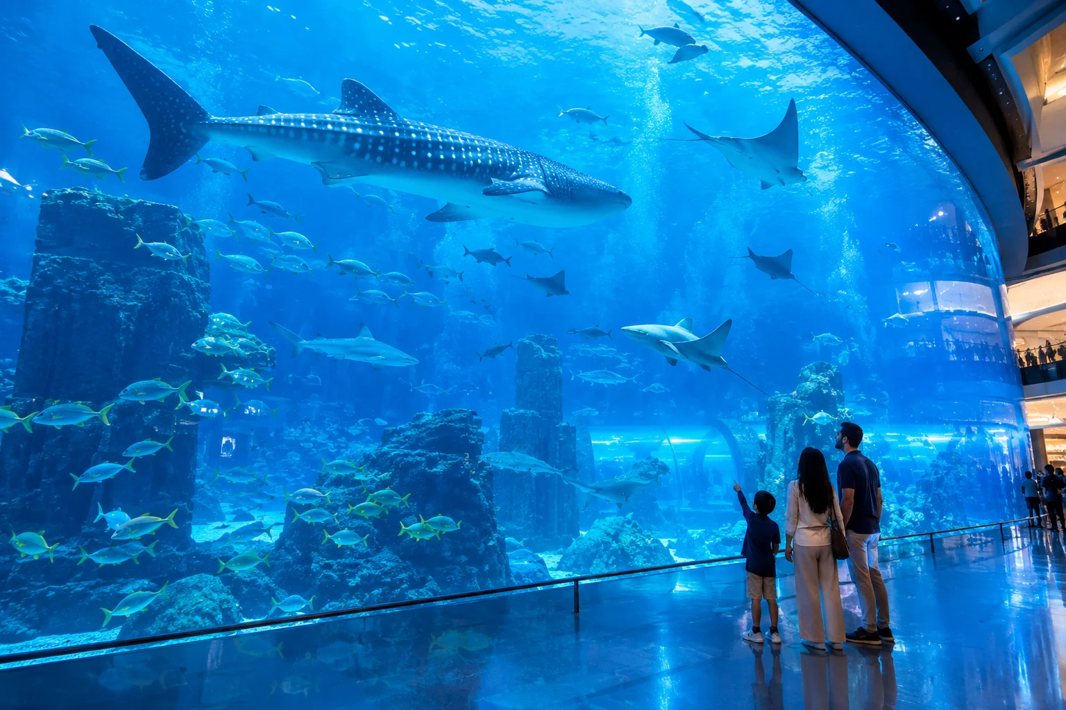 Dubai Aquarium Underwater Zoo